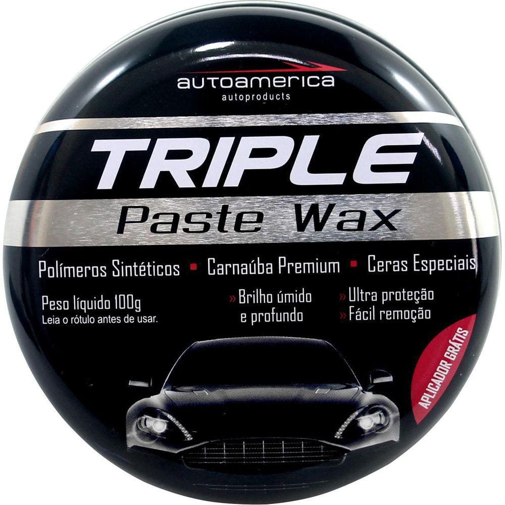 Cera Triple Paste Wax 100Gr Autoamerica