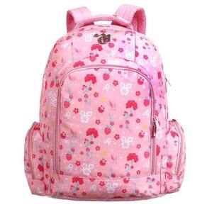 Mochila Escolar Capricho Florida G Rosa 11882 Dmw