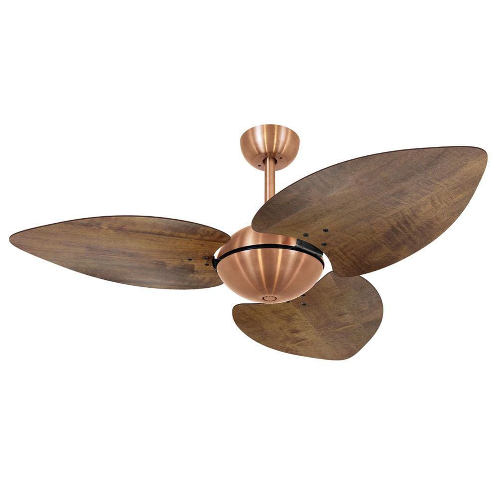 Ventilador Teto Volare Cobre Dunamis S3 Rádica Imbuia 110V