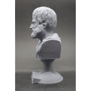 Escultura Estatua Busto Filósofo Grego Aristóteles