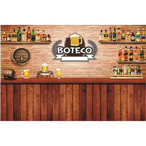 Fundo Fotográfico Em Tecido Boteco 2,60X1,50