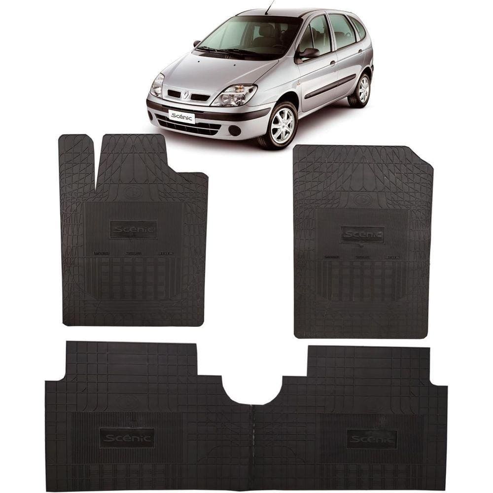 Jogo Tapete Interno Reforçado Renault Scenic 1997 A 2010