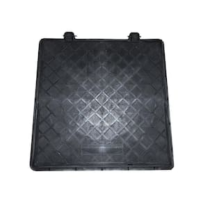 Kit 2 Tampa De Pvc 60X60 Esgoto Elétrica Caixa Passagem Arti