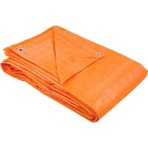 Lona Encerado De Polietileno 2 X 2M Laranja 100 Micras