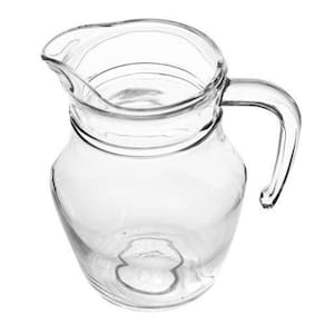 Jarra De Vidro Lisa 500Ml Com Alça - Em Casa Tem