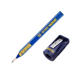 Kit Lapis Carpinteiro Marceneiro 10 Peças + Apontador Irwin