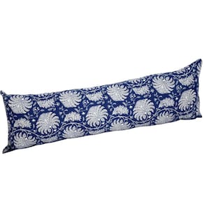Fronha Para Travesseiro Corpo Percal 180 Fios Azul 150x50
