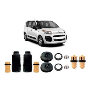 Kit Coxim Dianteiro Batente Traseiro C3 Picasso 2014 2015 16