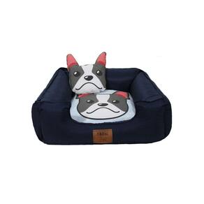Caminha Pet Raças 60X60 Porte Pequeno - Buldog Marinho