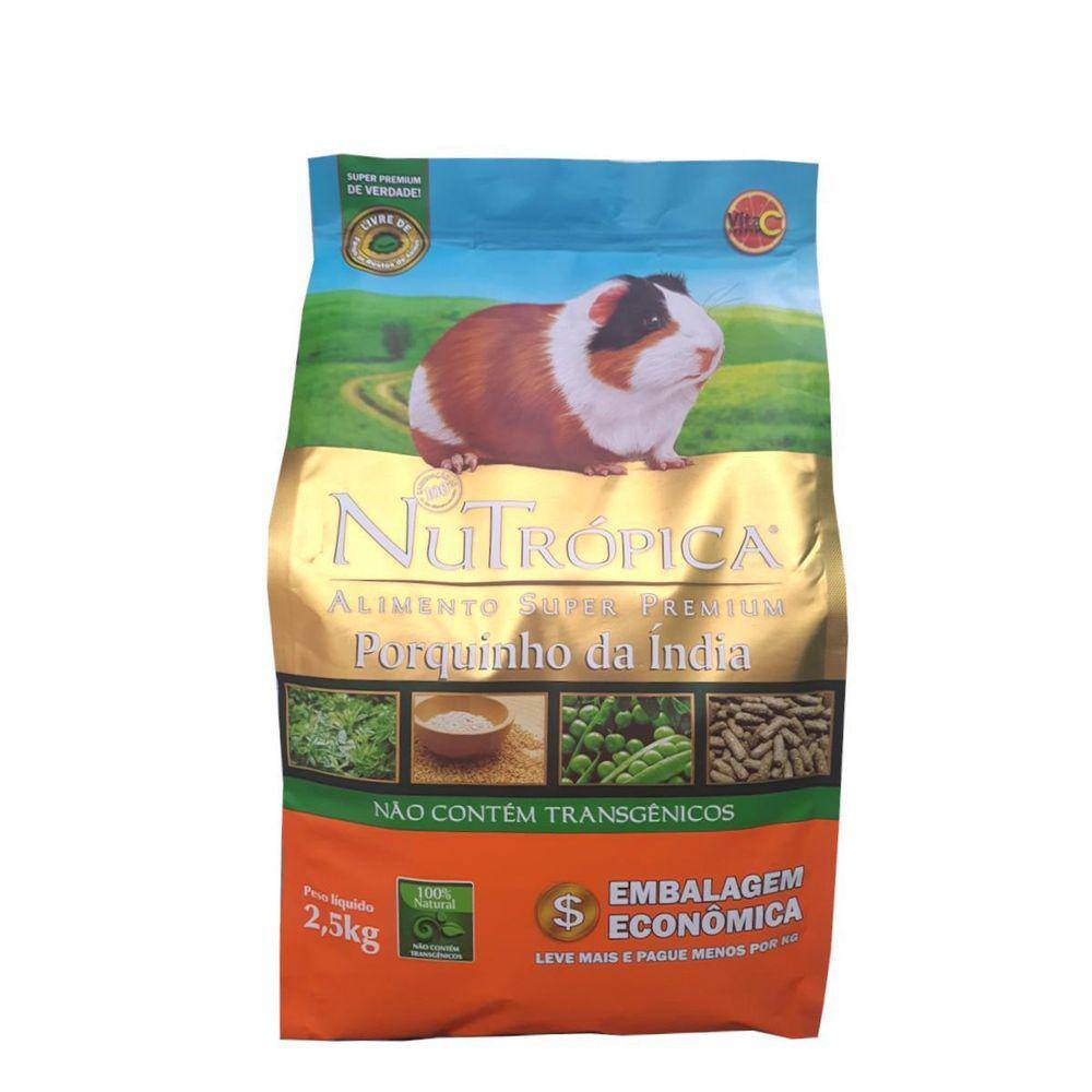 Ração Nutrópica Porquinho Da India 2,5Kg