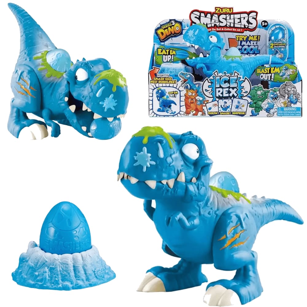 Smashers Dino Ice Age Ice Rex Playset by Zuru 