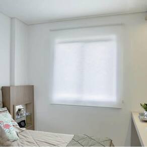 Persiana Rolo Translucida Branco - 1,10m x 2,60m