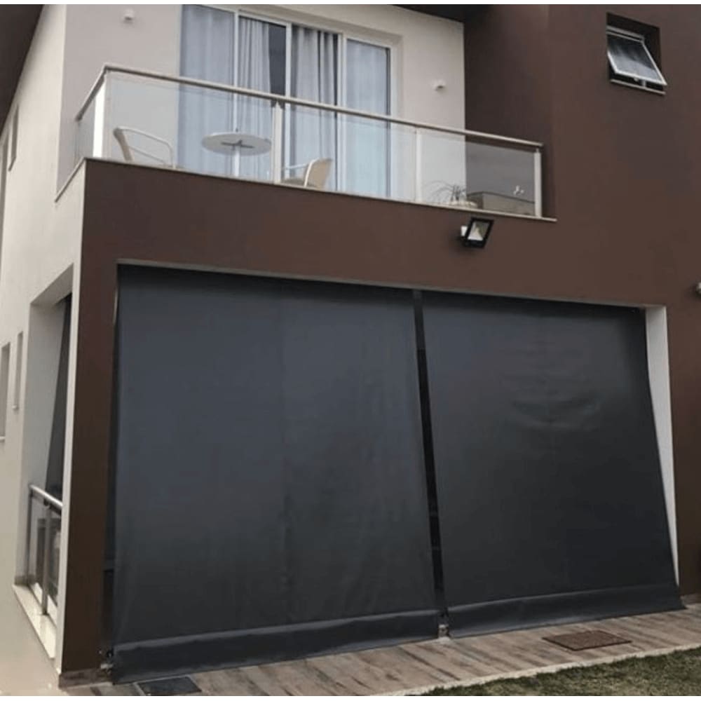 Toldo Cortina Preto - 3,20m x 2,60m - kit completo