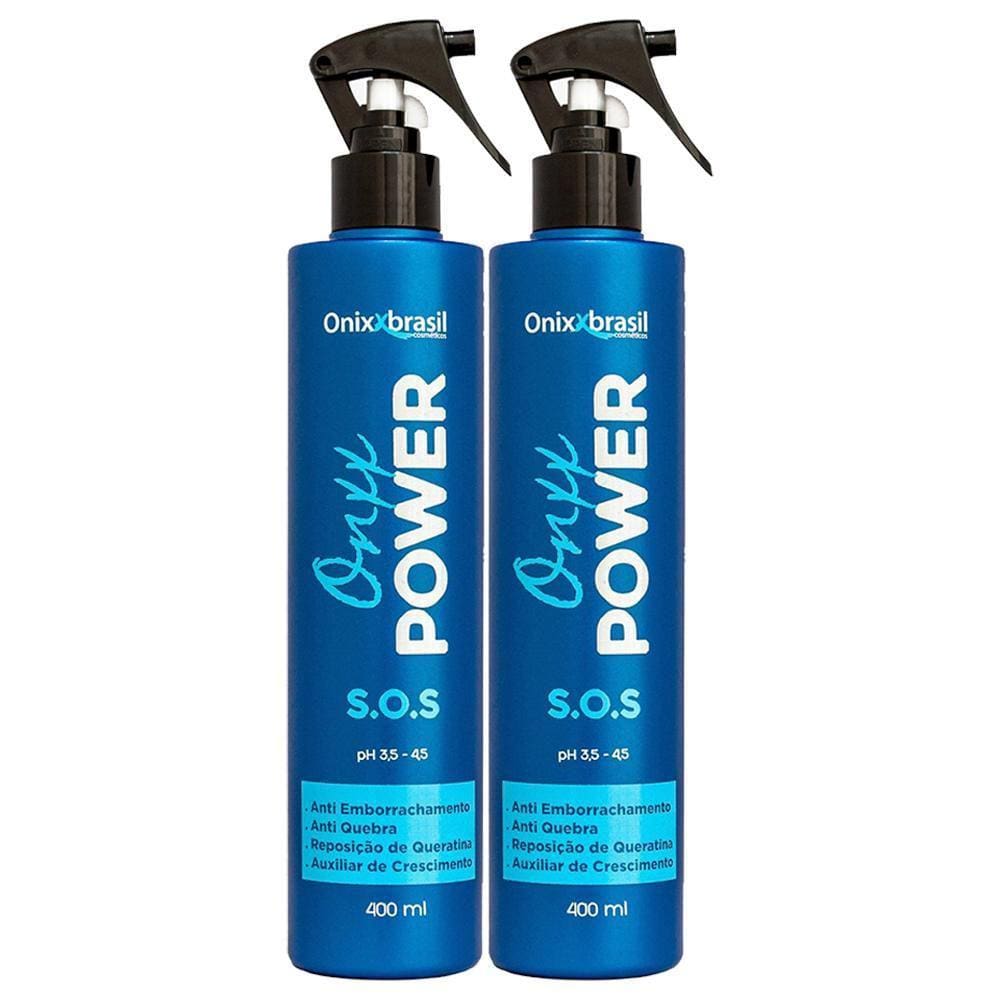 Kit 02 Sos Power Anti Emborrachamento Onixx 400Ml