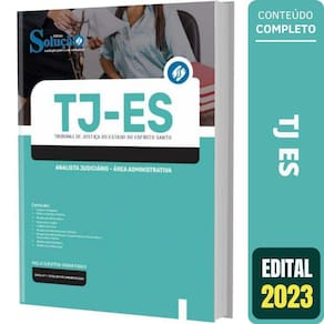 Apostila Tj Es - Analista Judiciário - Área Administrativa