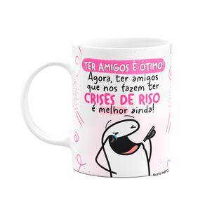 Caneca Flork Amigos - Ter amigos é ótimo