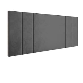 Cabeceira Luana Almofadada Cama Box Casal 1,40 Painel Suspenso Decoração Quarto Estofada - RPM Móveis