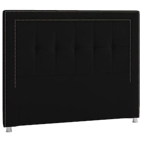 Cabeceira Casal 140 cm Napoll Veludo SL 944 Peer
