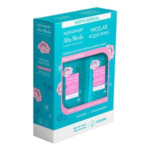 Kit Shampoo + Condicionador Alta Moda Micelar Acqua Shine 300ml