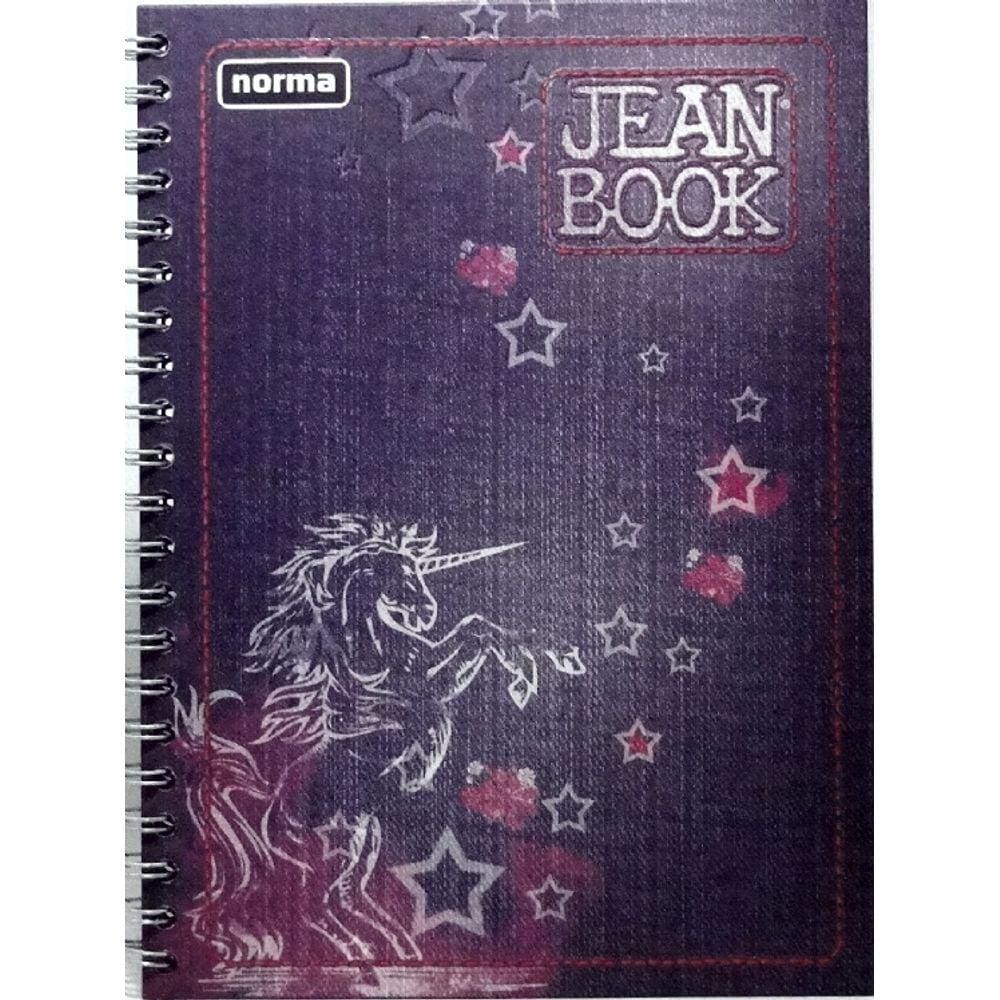 Caderno Universitário Capa Dura 1 Matéria 96 Folhas Jean Book Norma