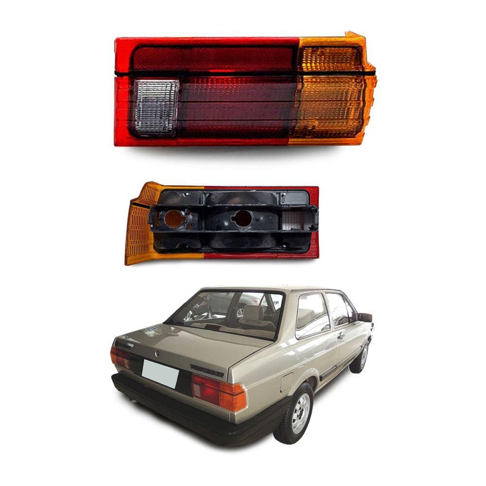 Lanterna Traseira Direita Friso Tricolor Voyage 1985 A 1990