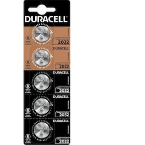 Bateria Cr2032 3V Duracell Pilha Moeda Cartela C/5 Unidades