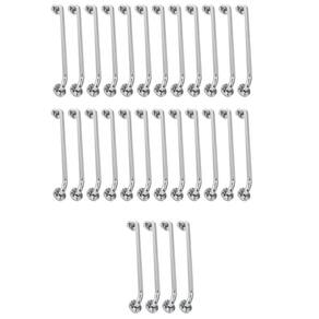 Alça Barra de Apoio 80cm Segurança Kit 24 Unidades Suporte Idoso Deficiente Cadeirante Box Banheiro Corrimao Acessibilidade