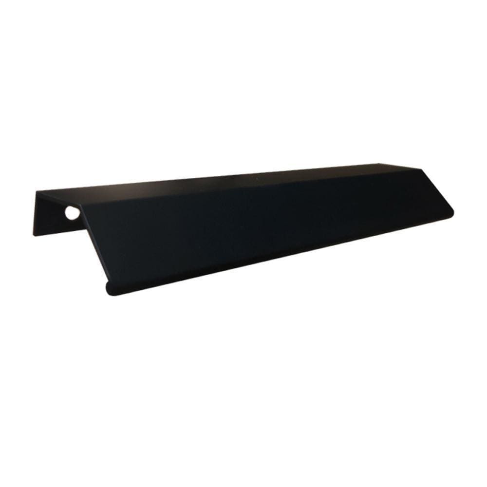 Puxador Moveis Aluminio 7015 Firenze 45º Curvo 128Mm Preto