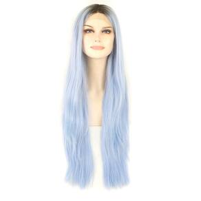 Peruca Organica Front Lace repartição livre 70cm