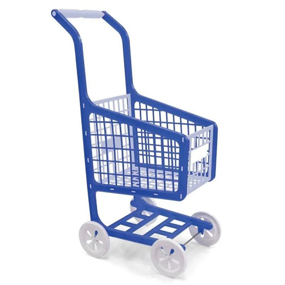 Carrinho Supermercado LEV-PAG Azul ELKA