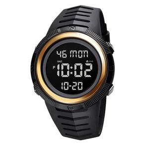 Relógio Masculino Skmei Digital 1632 - Preto e Dourado
