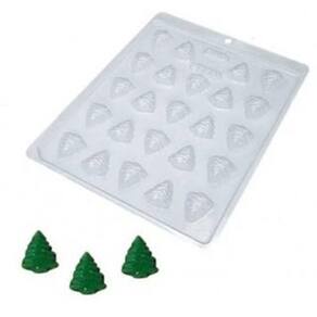 Kit 5 Formas Simples Tradicional Bombom Mini Árvore Bwb 175