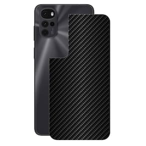 Película para Motorola Moto G22 - Traseira de Fibra de Carbono Preta - Gshield
