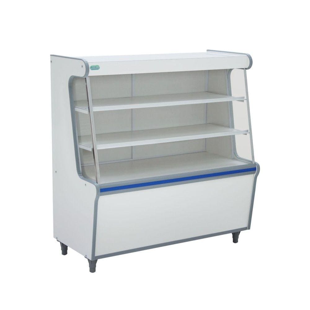 Balcão Vitrine Seco 100m Artlux Branco Faixa Az