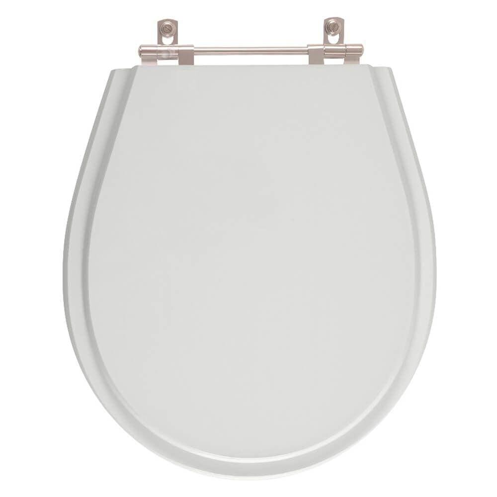 Tampa de Vaso Aries Cinza Claro para Bacia Eternit 6lpf