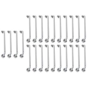 Alça Barra de Apoio 80cm Segurança Kit 24 Unidades Cadeirante Deficiente Gestante Idoso Quarto Banheiro Box Corrimao Acessibilidade Suporte