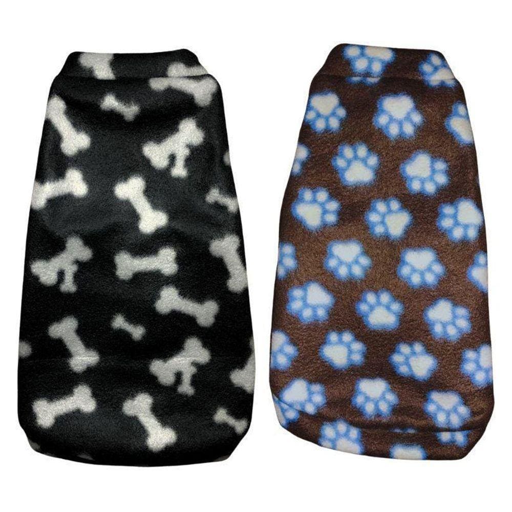 Kit 2 Roupas Para Cachorro - Suéter De Inverno Eg