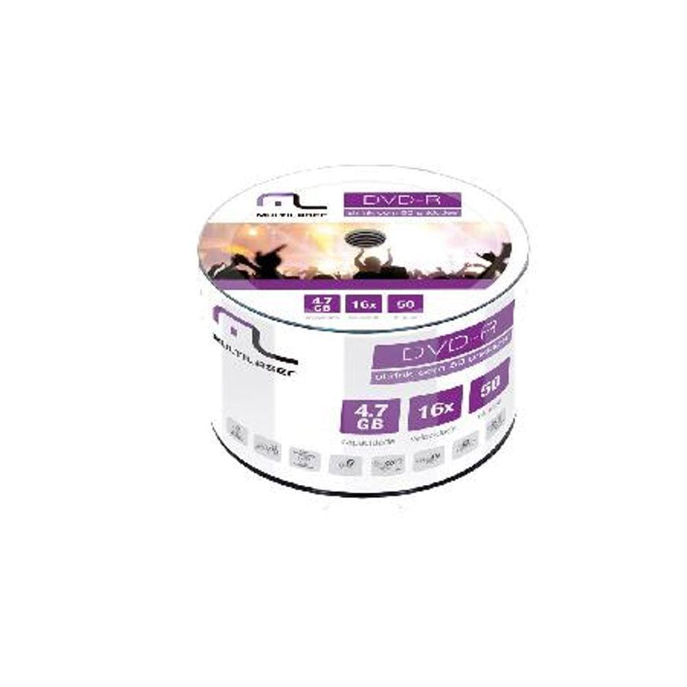 DVD-R 4.7GB 16X Pino com 50 SHRINK DV060/061