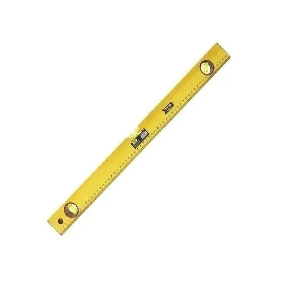 Nível Alumínio Profissional 24`` 60Cm Três Bolhas Precisão