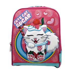 Lancheira Escolar Rocie Cute Cat Sugar Gatinha Alças