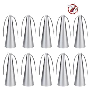 Repelente Ventilador Kit 10 Unidades Afasta Inseto Mosca Mosquito Jardim Casa Quintal Ar Livre Piquenique Lazer Silencioso