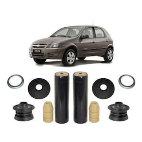 Kit Coxim Batente Traseiro Gm Celta 2010 2011 2012 2013 2014