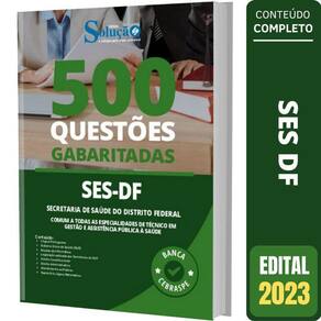 Caderno De Questões Ses-Df - Comum Técnico Em Gestão
