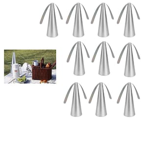 Repelente Ventilador Kit 10 Unidades Mosquito Mosca Afasta Inseto Mesa Quarto Piquenique Jardim Quintal Casa Lazer Ar Livre