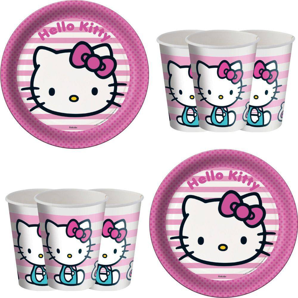 Boneca Hello Kitty Para Colorir Com Canetinhas Para Pintar - Samba