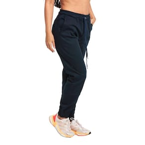 Calça Jogger Sarja Feminina Skinny Com Punho S1F