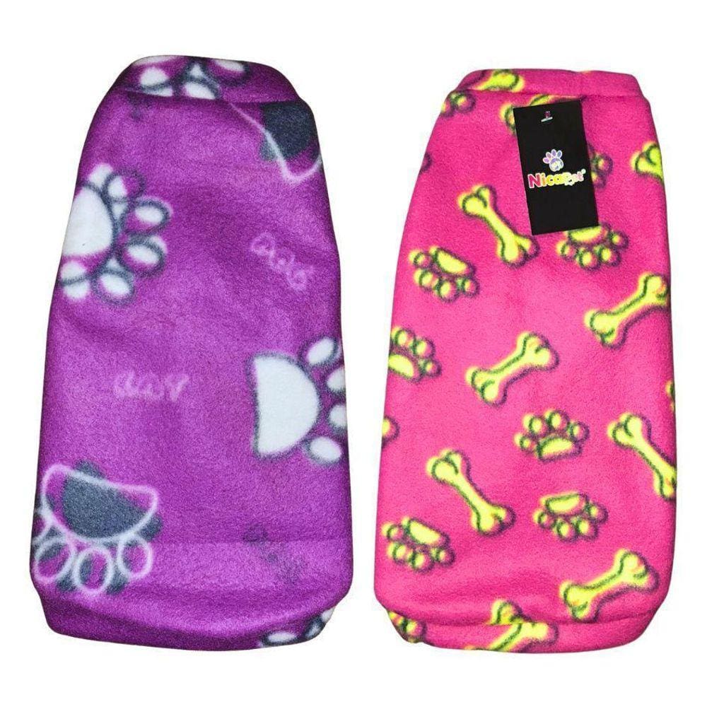 Kit 2 Roupas Para Cachorro - Suéter De Inverno M