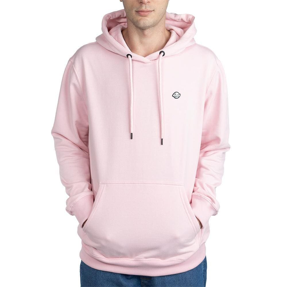 Moletom Lost Canguru Saturn WT23 Masculino Rosa Lotus