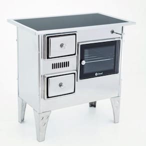 Fogão Geral A Lenha nº1 Inox Direito Vitrocerâmico