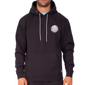 Moletom Rip Curl Canguru Round Logo WT23 Masculino Preto